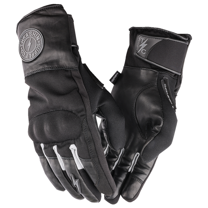 THRASHIN SUPPLY CO. Mission Waterproof Gloves - Black - 2XL - TWG--00-12