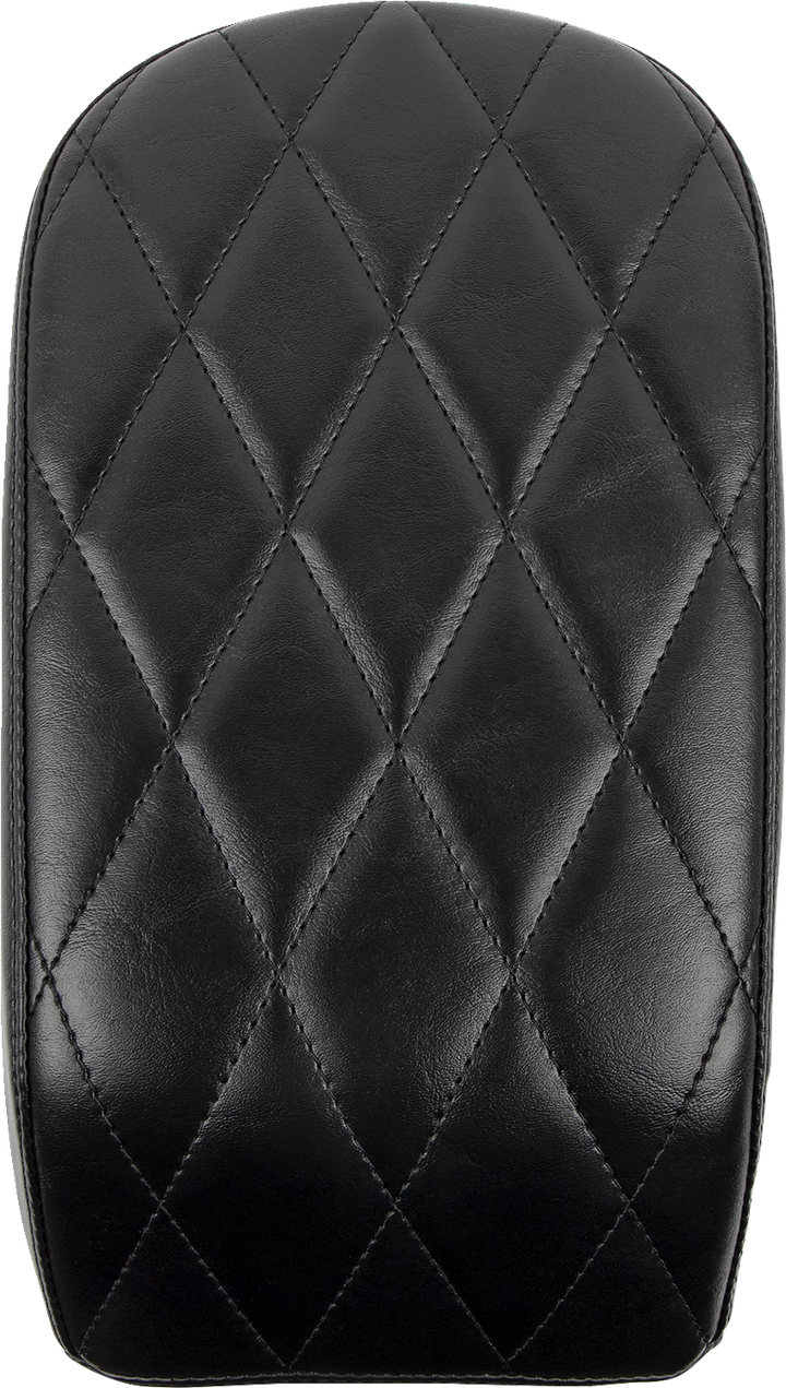 LE PERA Bare Bones Pillion Pad - Diamond - Black - FLDE/FLHC '18-'23 LYX-007PDM