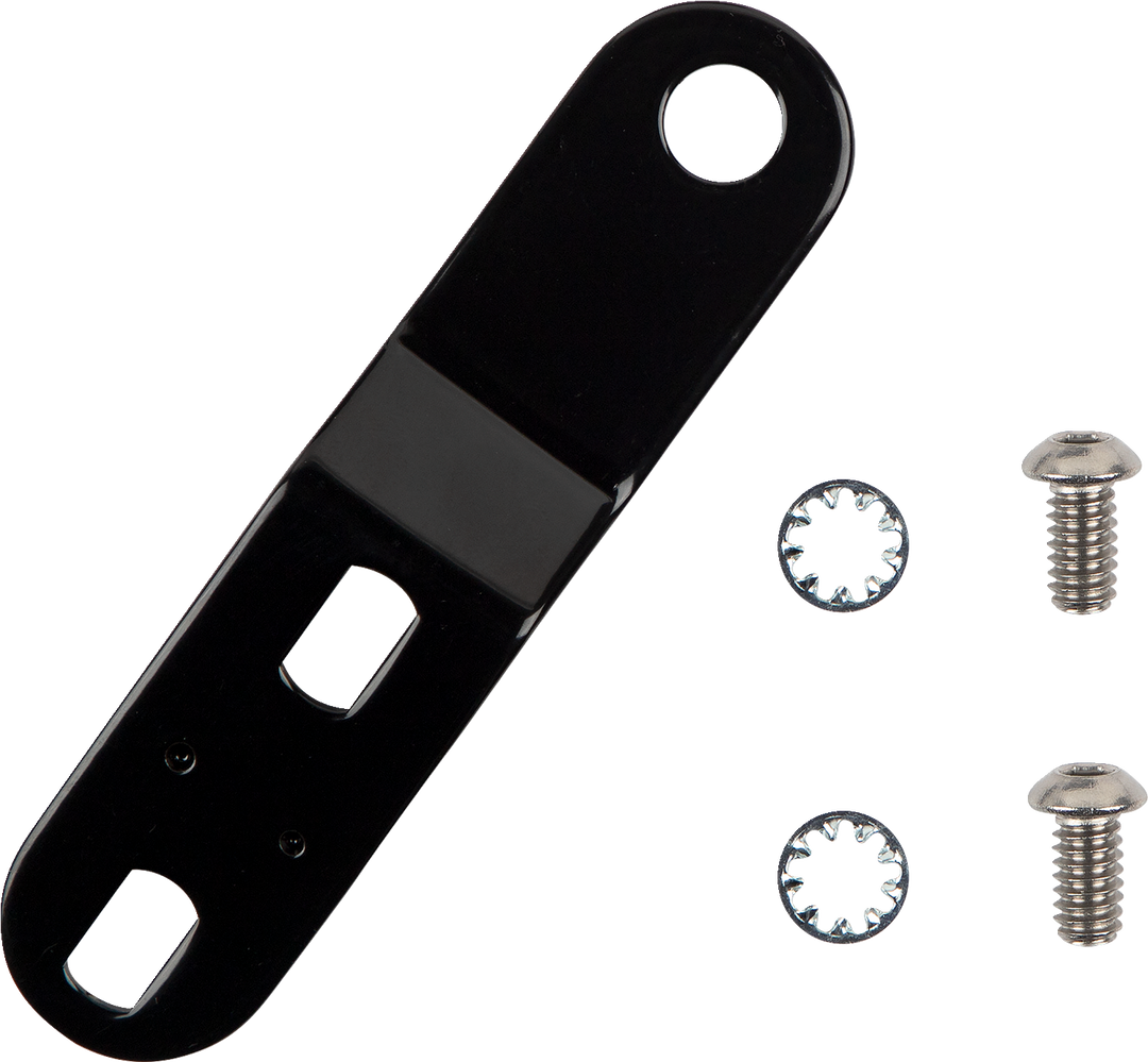 LE PERA Bare Bones Pillion Pad - Diamond - Black - FLDE/FLHC '18-'23 LYX-007PDM