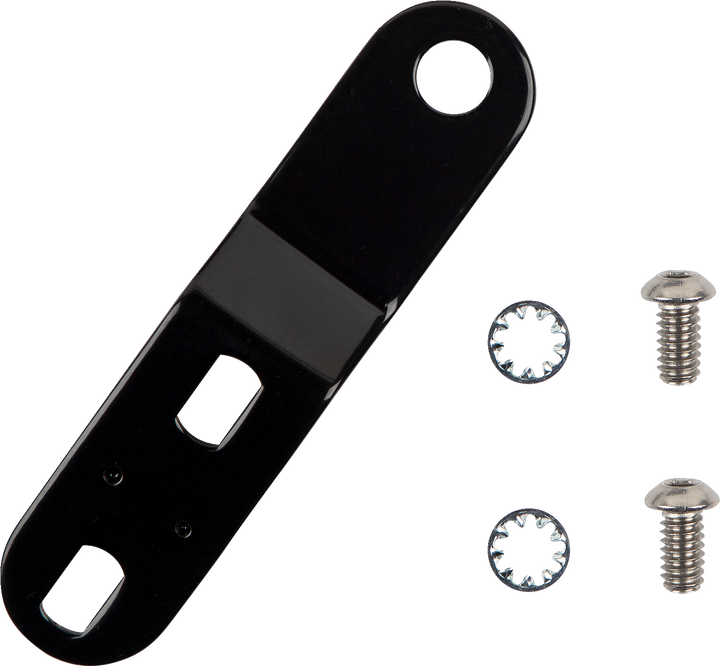 LE PERA Bare Bones Pillion Pad - Diamond - Black - FLDE/FLHC '18-'23 LYX-007PDM