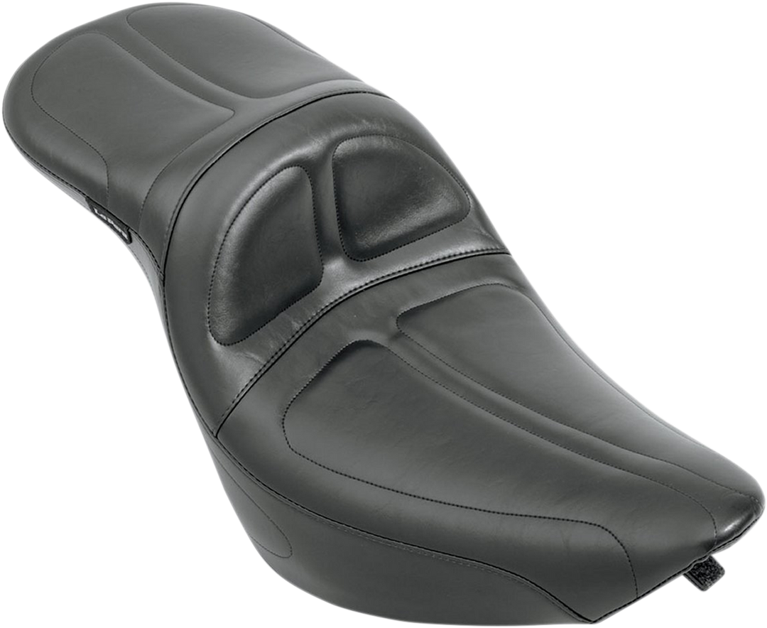 LE PERA Maverick Daddy Long Legs Seat - Black - Stitched - FLT/FLHT '97-'01 LN-957DL