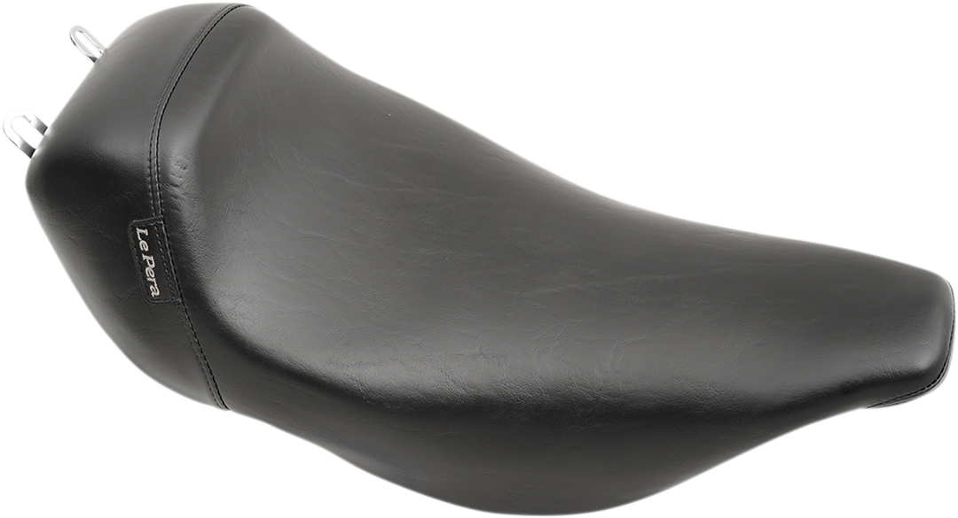 LE PERA Bare Bones Solo Seat - Smooth - Black - FLT '02-'07 LH-005
