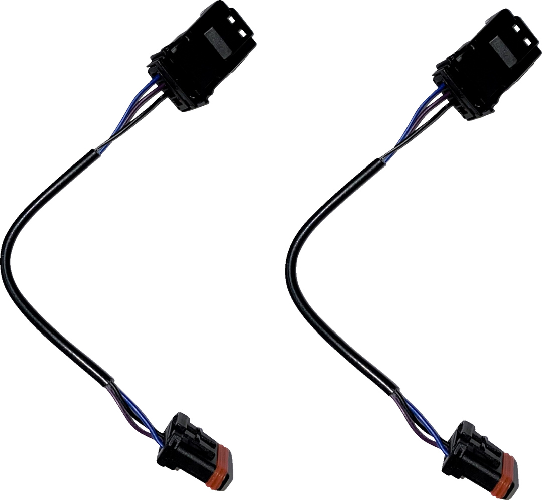 CUSTOM DYNAMICS Extension Harness - Front Turn Signal - 4" - '16-'26 Softail CD-TS-EXT-4