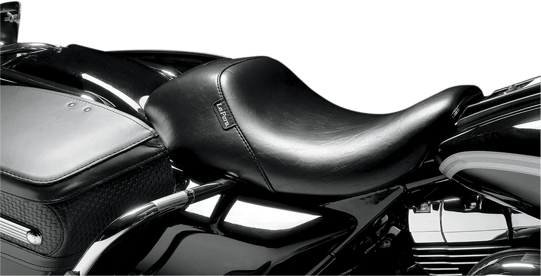 LE PERA Bare Bones Up-Front Solo Seat - Black - FL '08-'25 LKU-005