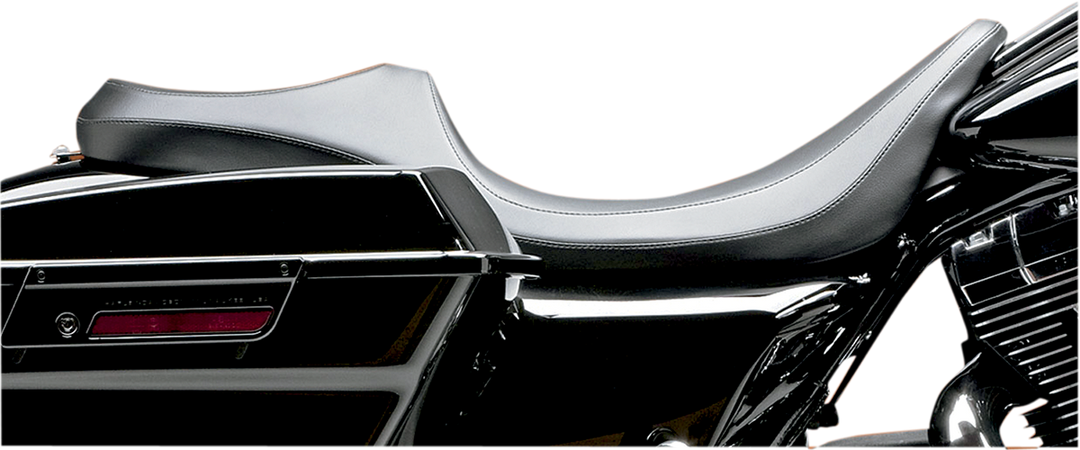 LE PERA Villain Daddy Long Leg Seat - Smooth - Black - FL '08-'23 LK-817DL