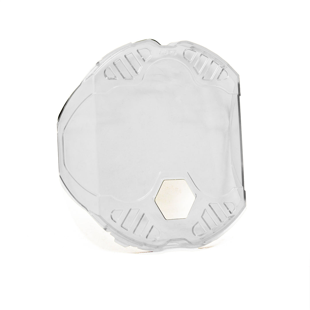 Baja Designs DOT LP6 LED Headlight Kit 2014-2023 Harley Davidson Street Glide (White) Baja DesignsLP6 Single Rock Guard Clear Baja Designs