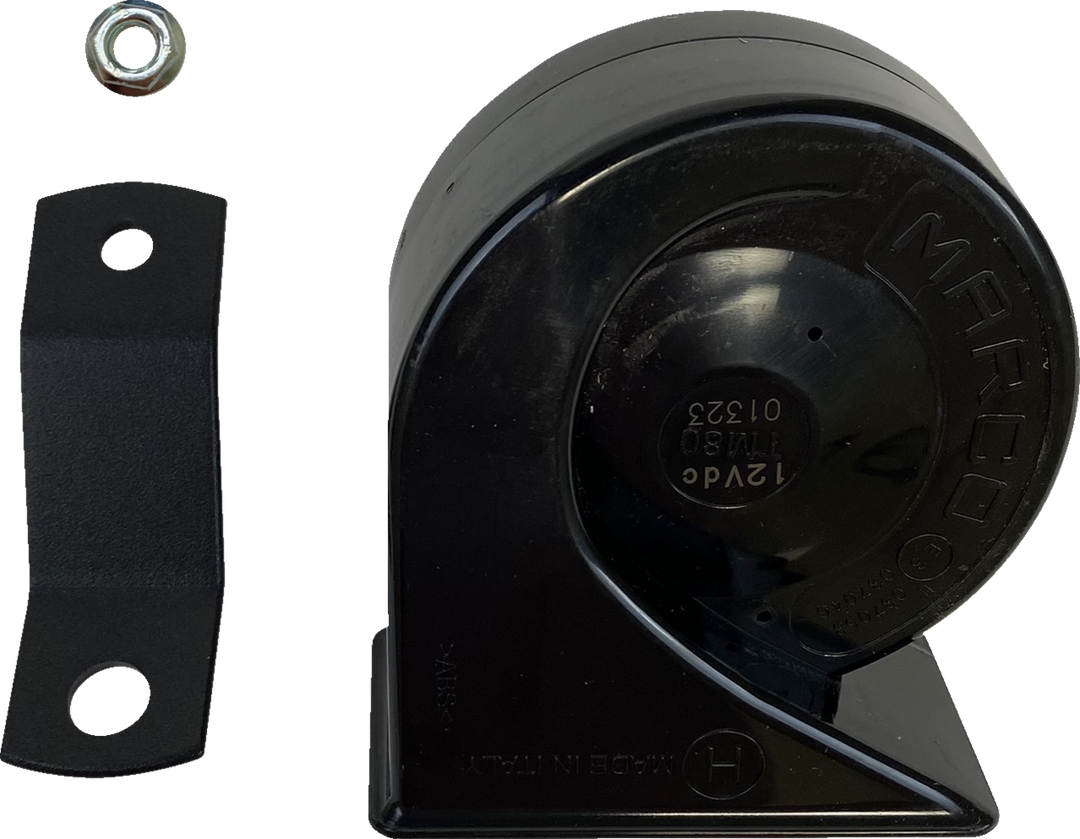CUSTOM DYNAMICS Electromagnetic Horn - 109 db - '11-'25 Softail/Dyna CD-HORN-18ST
