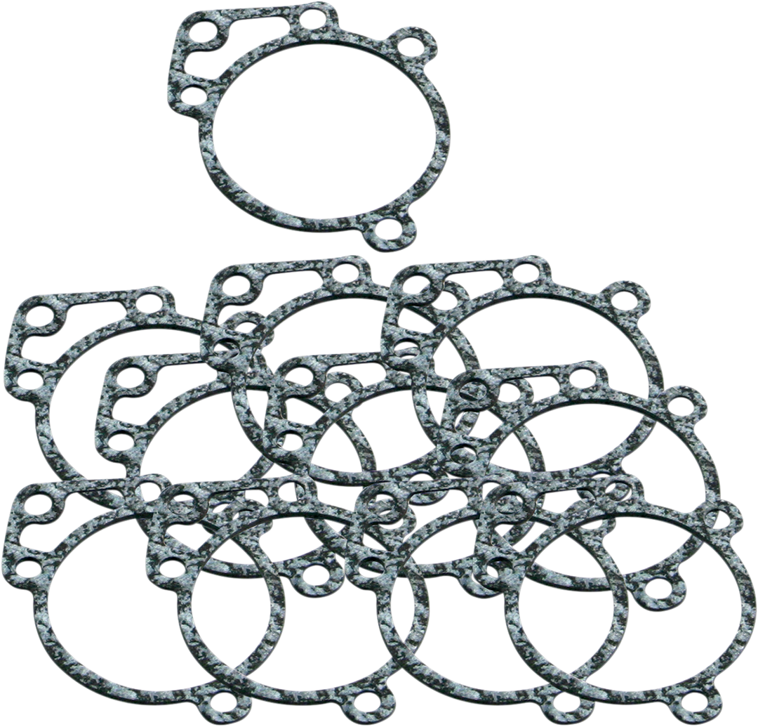 S&S CYCLE Air Cleaner Backplate tear-drop Gasket - 10 Pack 106-2328