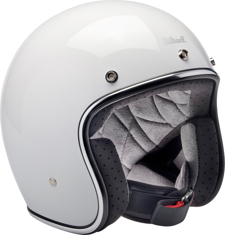 Biltwell Bonanza Helmet - Gloss White