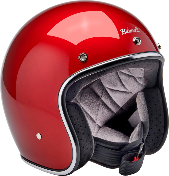 Biltwell Bonanza Helmet - Metallic Cherry Red