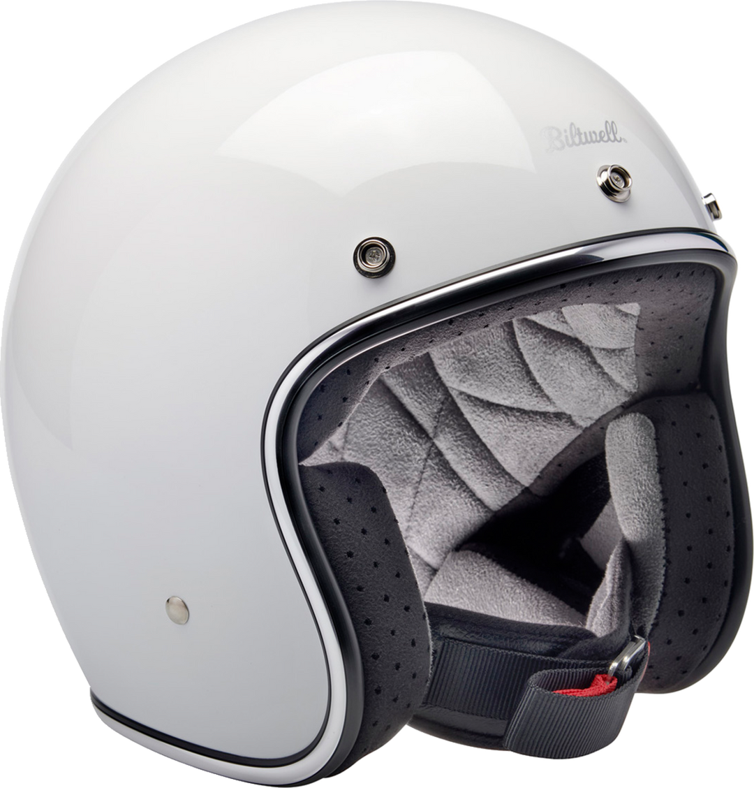 Biltwell Bonanza Helmet - Gloss White