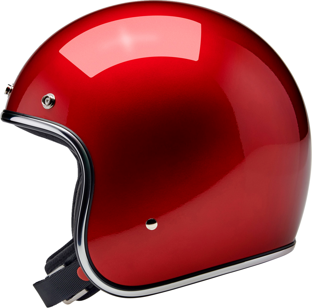 Biltwell Bonanza Helmet - Metallic Cherry Red