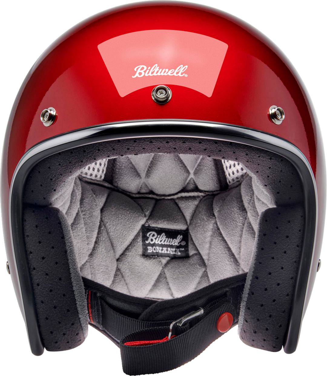 Biltwell Bonanza Helmet - Metallic Cherry Red