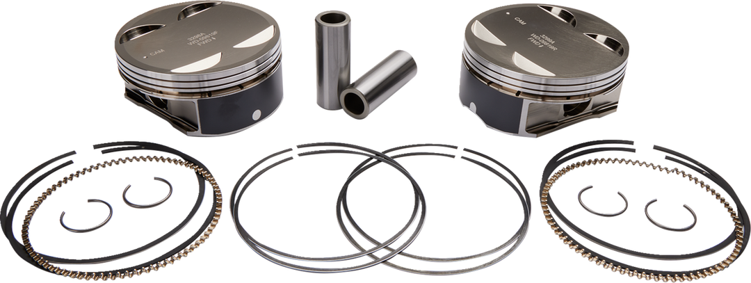 S&S CYCLE Big Bore Piston Kit - 131" - +.010 - M8 920-0148