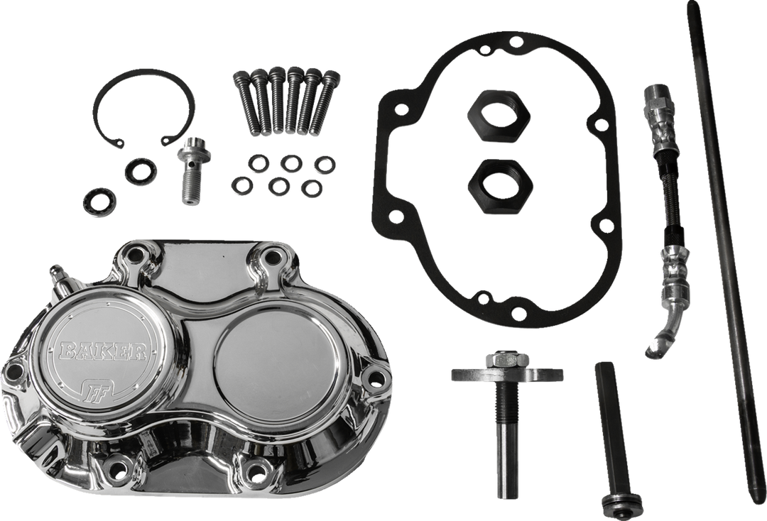 BAKER DRIVETRAIN Transmission Side Cover Assembly - Function-Formed™ - Polished - M8 M8-10602-A