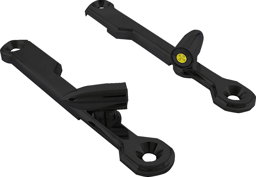 PAUL YAFFE BAGGER NATION Bullet Turn Signals - Black - FLHX/FLHR PYO:LB-SG-DRL-B