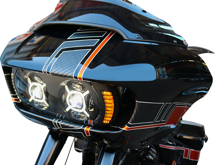 PAUL YAFFE BAGGER NATION Turn Signal Bezel - FLTR BNCHT