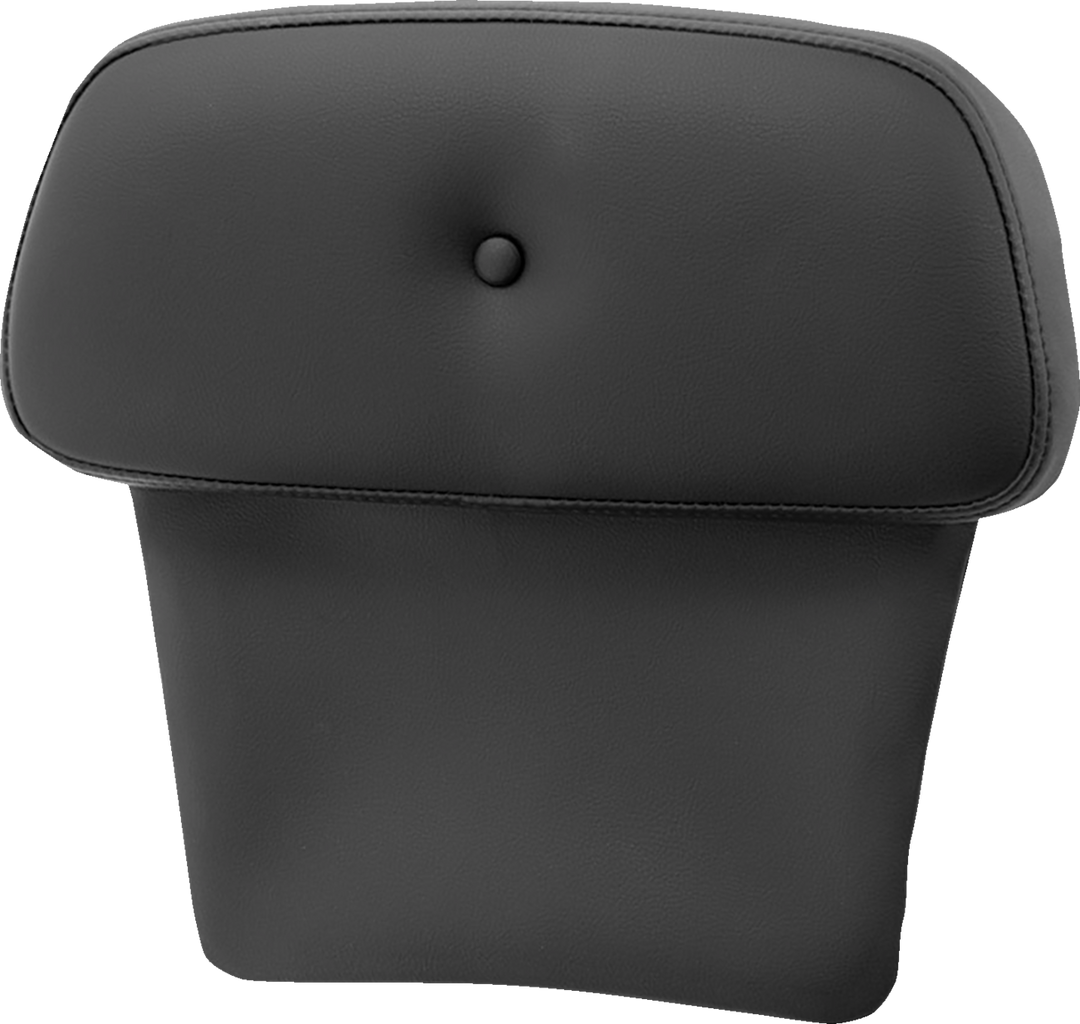 SADDLEMEN Chopped Tour Pak Backrest Pad - RoadSofa™ PT - Black w/ Pillowtop - FLT/FLH '14-'23 814-07-CPACK-PT