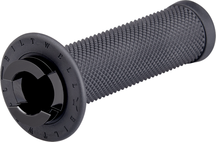 BILTWELL Alumicore Grips - 7/8" - TBW - Black 6605-201-78