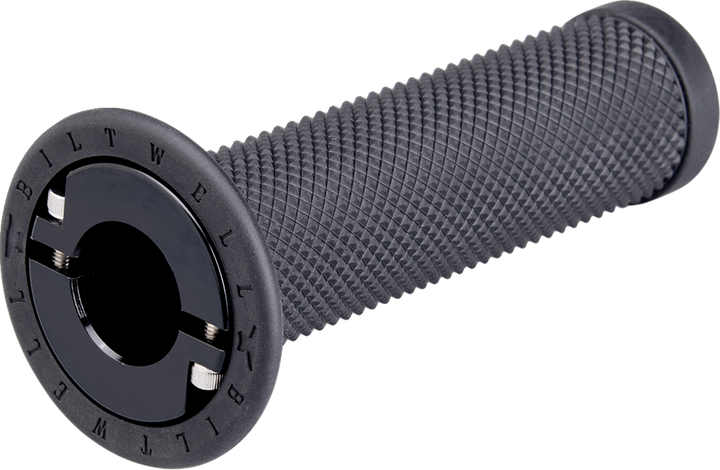 BILTWELL Alumicore Grips - 7/8" - TBW - Black 6605-201-78