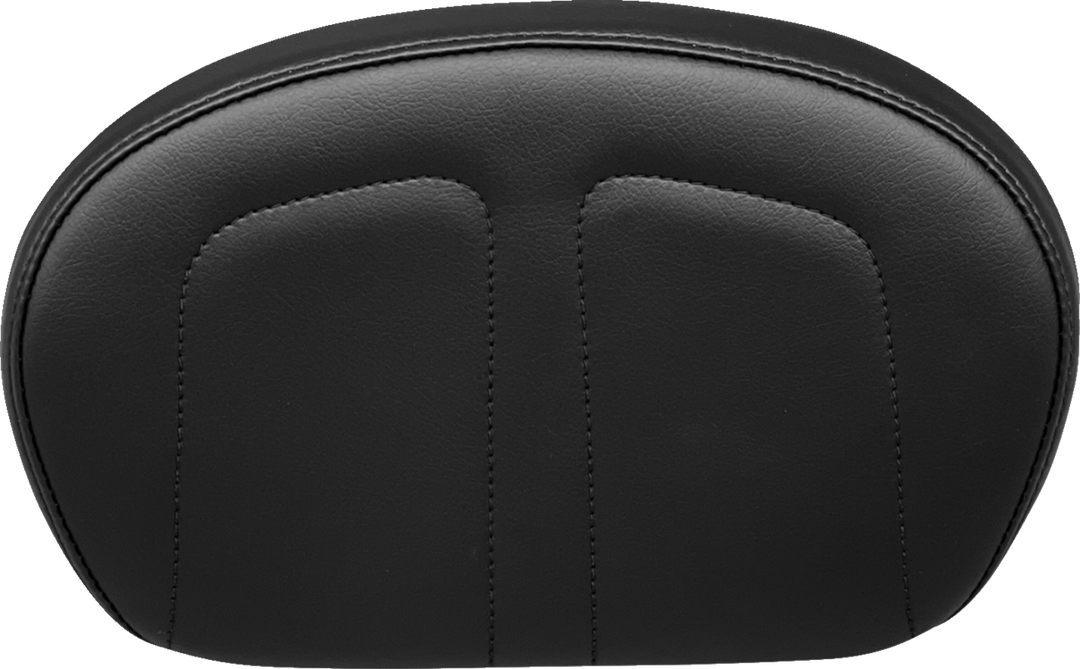 LE PERA Sissy Bar Pad - Medium - Maverick - Dull Black L-SBP02MAV-DULL