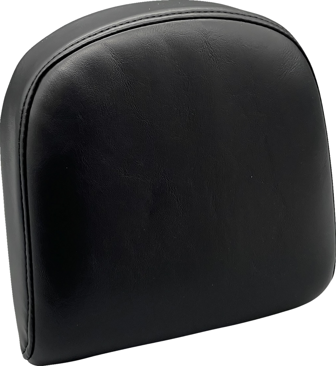 LE PERA Sissy Bar Pad - Small - Smooth - Shiny Black L-SBP03S-SH