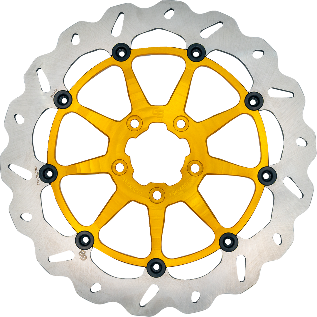 GBRAKES Brake Rotor - Front - Gold DF680CWSX-G
