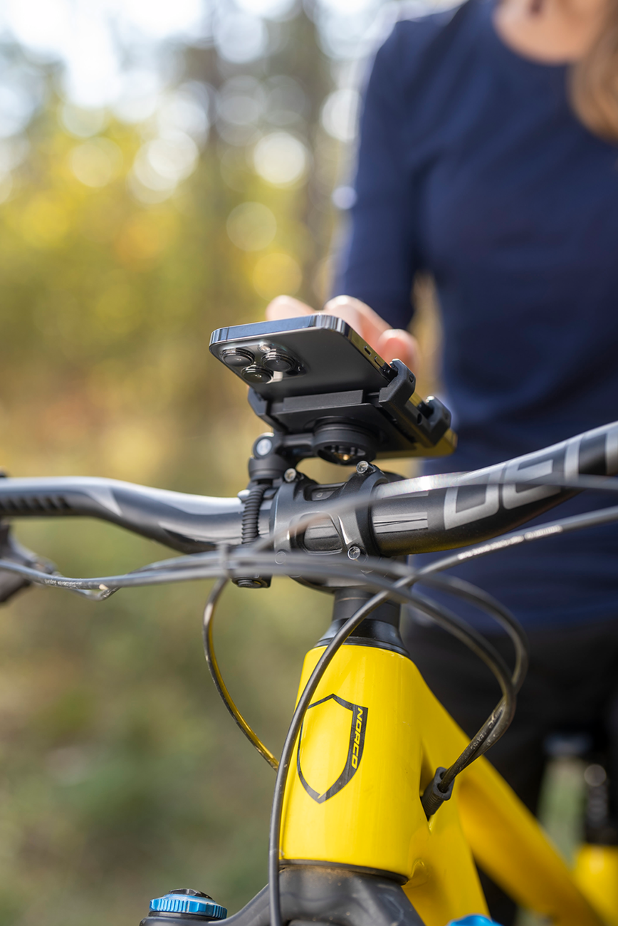 sp connect mountainbike SP CONNECT Universal Holder Kit - SPC/SPC+ Bike Mount - SPC+ Phone Clamp -  Black