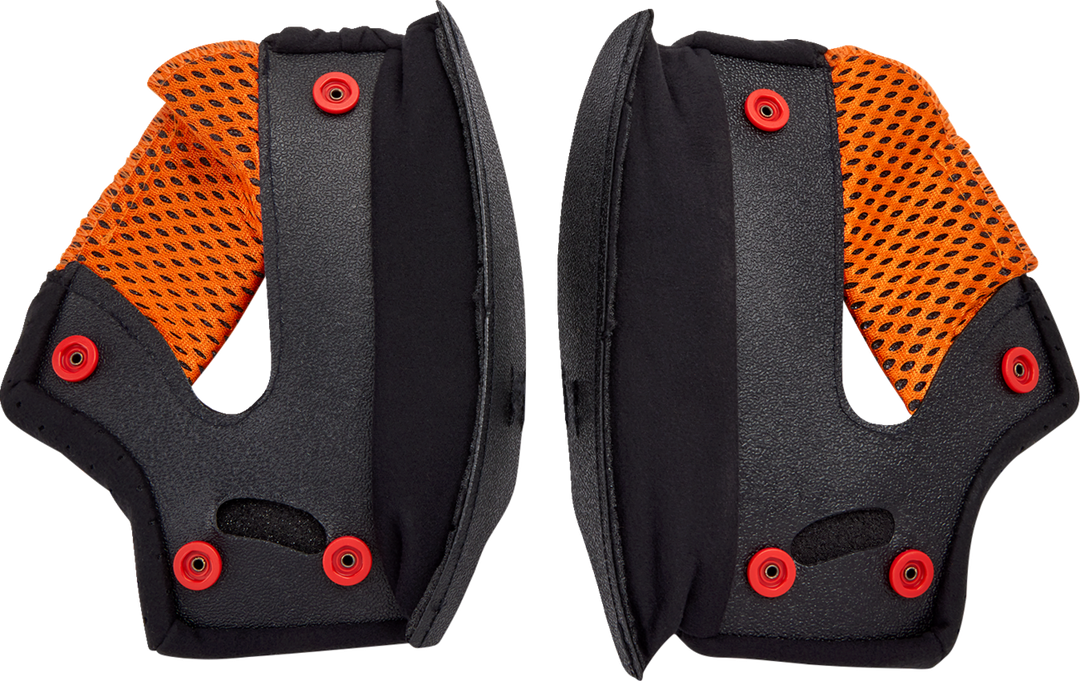 BILTWELL Gringo/Gringo S/Gringo SV Cheek Pads - 22.06 - 15 mm 0024-021-5815