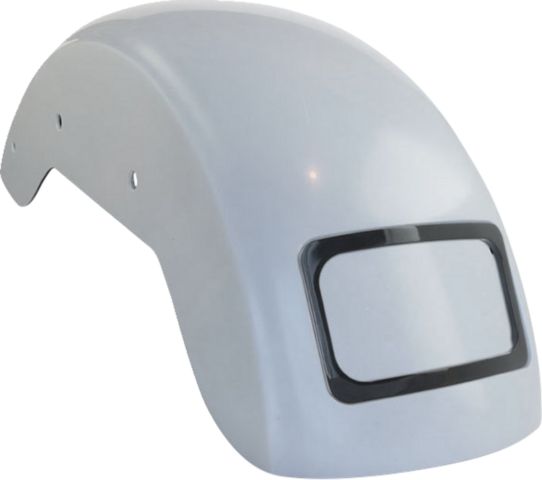 PAUL YAFFE BAGGER NATION The Fix Rear Fender - Black Frame Plate - HD Softail® '20-'26 CRF-M8ST-LR-B