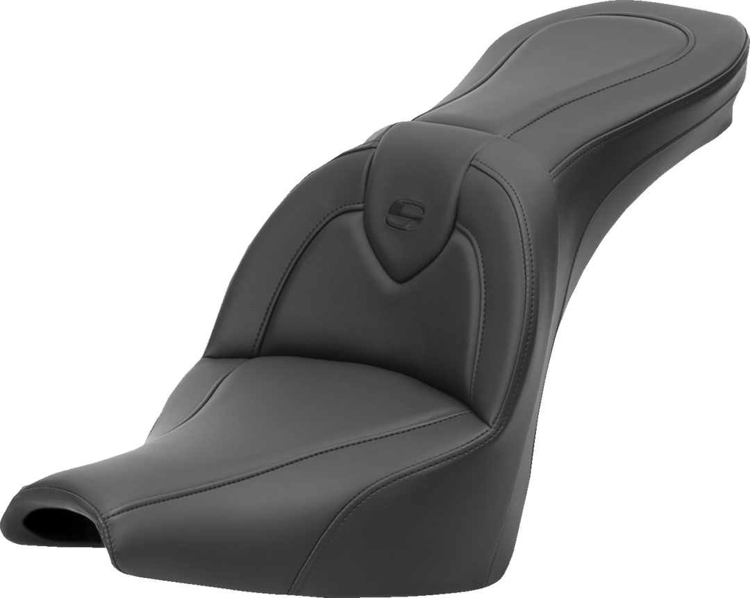 SADDLEMEN Roadsofa™ Seat - without Backrest - Black/Black Stitching - FXBB/FXST '18-'24 818-30-187
