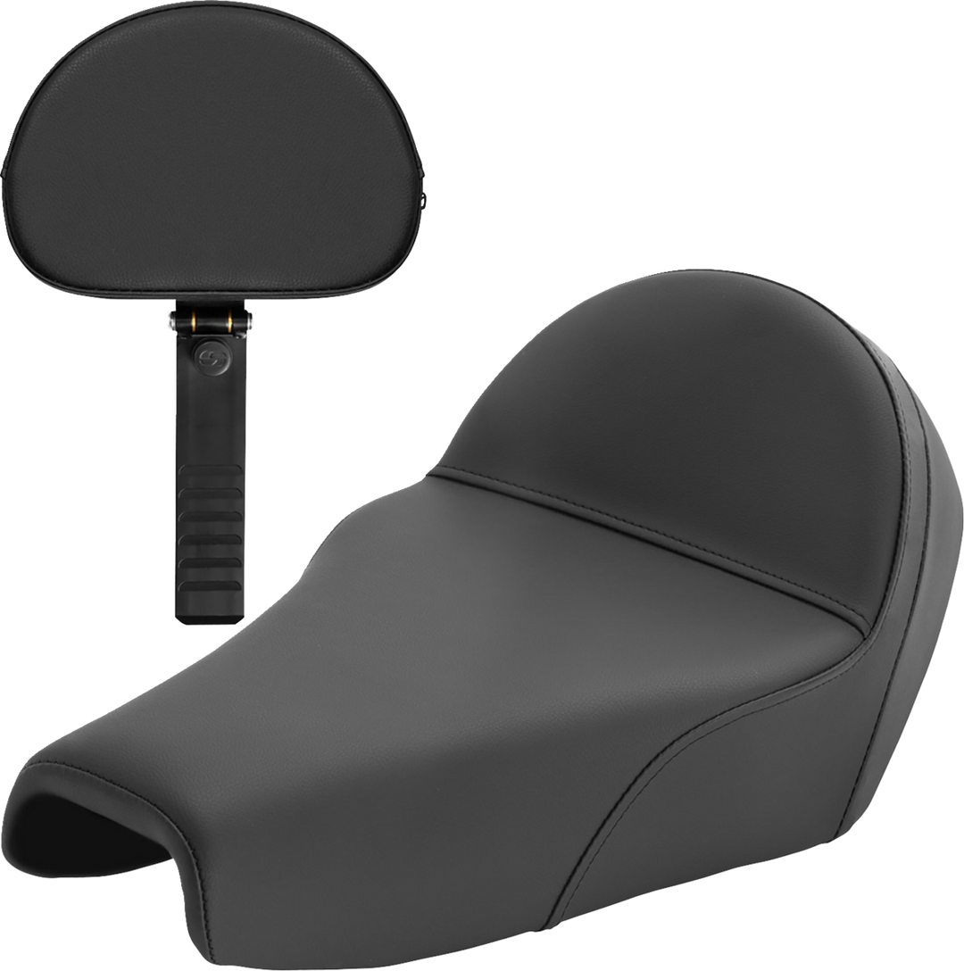 SADDLEMEN Solo Seat - Plain - XL '04-'22 807-11B-0040