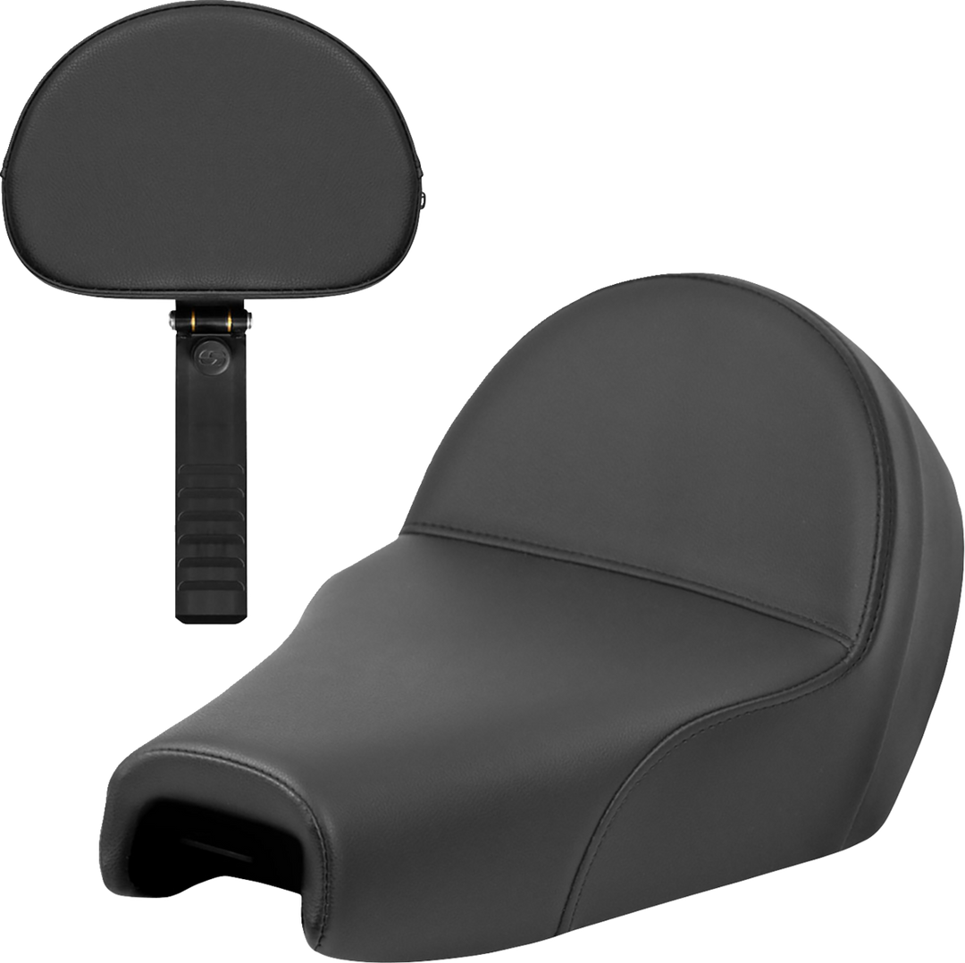 SADDLEMEN Solo Seat - Plain - XL '04-'22 807-03B-0040