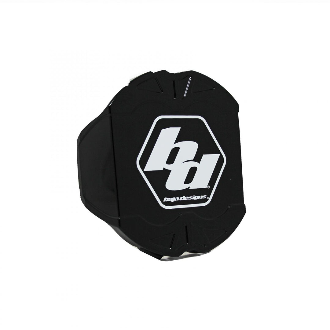 Baja Designs DOT LP6 LED Headlight Kit 2014-2023 Harley Davidson Street Glide (White) Baja DesignsLP4 Single Rock Guard Black Baja Designs