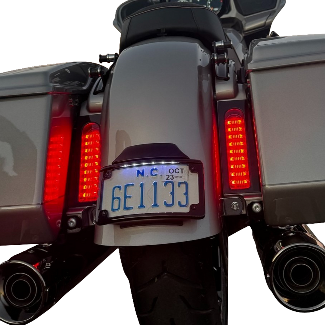 CUSTOM DYNAMICS ProBEAM® Auxiliary Fillerz® - Run/Brake/Turn - Red Lens - Gloss Black PB-FILL-23-RB