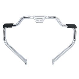 Chrome Mustache Engine Guard / Crash Bar for Harley® Softail '18-'26