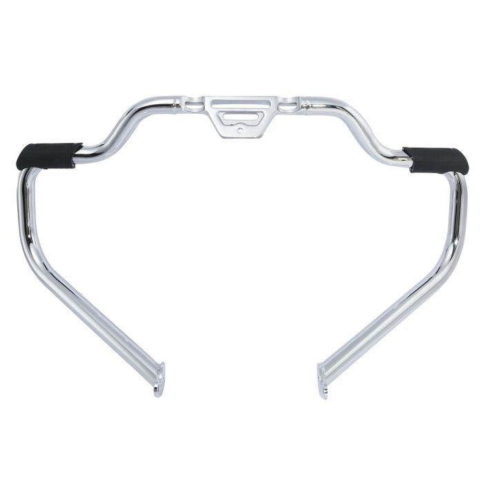 HogWorkz Black Mustache Engine Guard / Crash Bar for Harley® Softail '18-'26 - HW157015