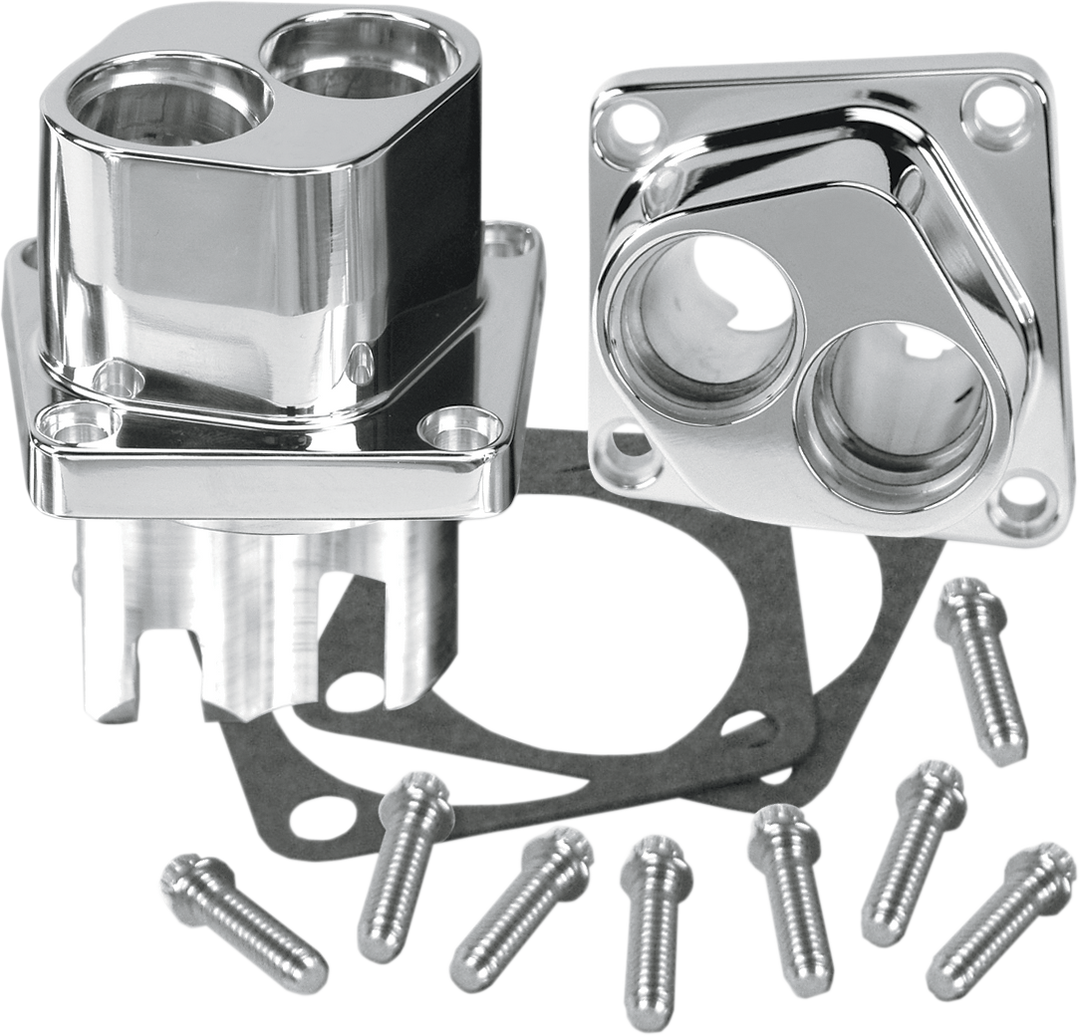 S&S CYCLE Billet Tappet Guides - Chrome - Big Twin 106-5428