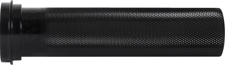 THRASHIN SUPPLY CO. Throttle Tube - Knurled - 1" - TBW - Touring - Black - TSC-2704-1