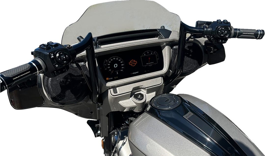 PAUL YAFFE BAGGER NATION 1-1/4" Bagger Monkey Bar Handlebar - 12" - Black PYO:MBB23L-12-B
