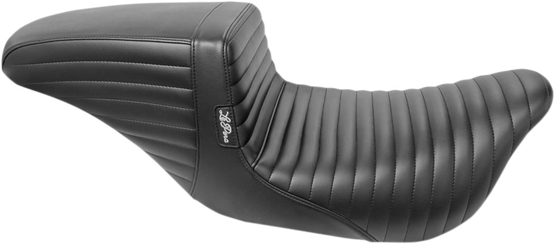 LE PERA Kickflip Seat - Pleated - Black - FL '08-'25 LK-597PT