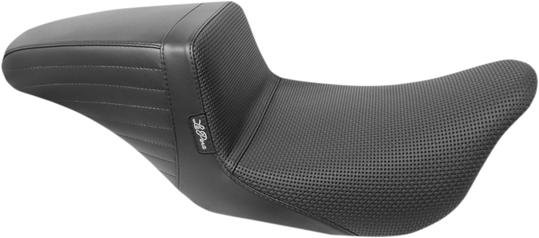 LE PERA Kickflip Daddy Long Legs Seat - Basketweave - Black - FL '08-'25 LK-597DLBW