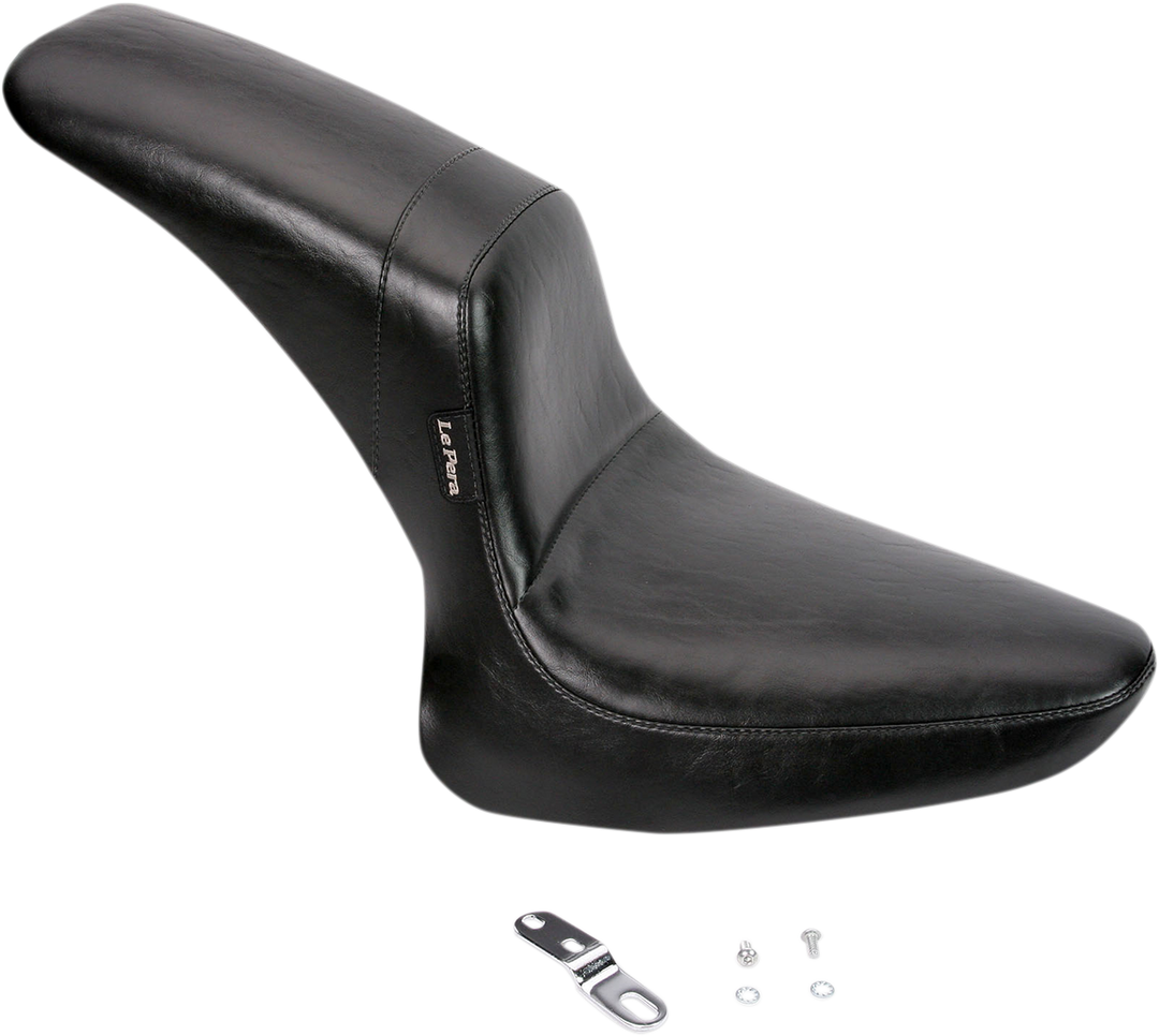 LE PERA Daytona Sport Seat - Smooth - Black - FL/FX '06-'17 LK-540S