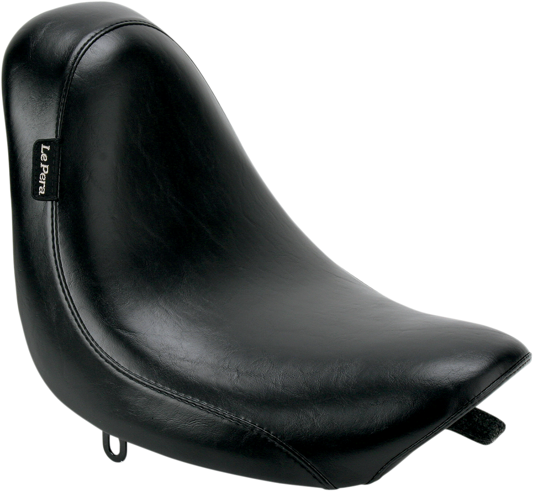 LE PERA Silhouette Solo Seat - Smooth - Black - FXST '00-'07 LD-850