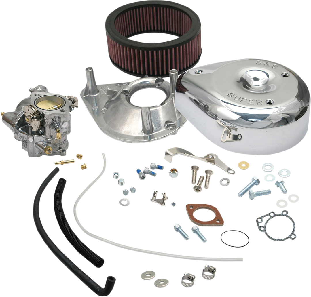 S&S CYCLE Super E Carburetor Kit without Manifold - Big Twin 11-0412