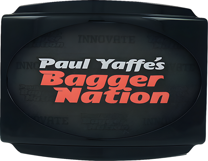 PAUL YAFFE BAGGER NATION License Plate Frame - Black PYO:USLP3-B-23L