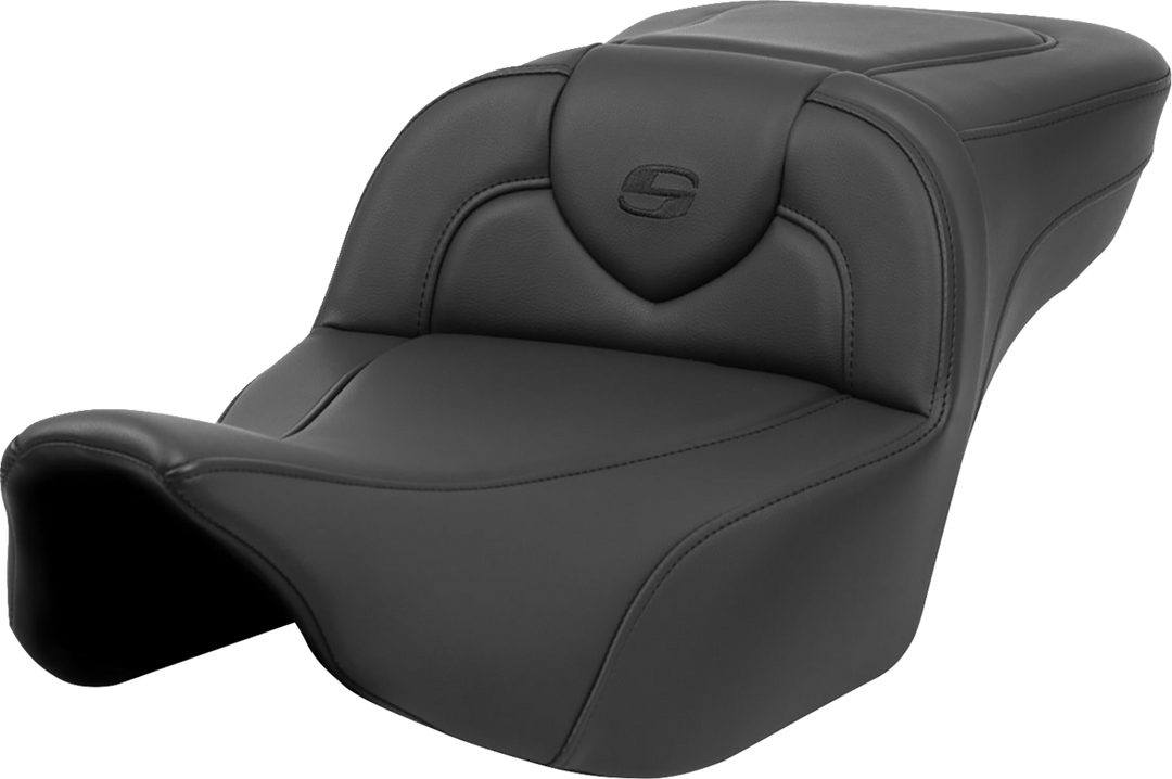 SADDLEMEN Roadsofa™ Extended Reach Seat - Black Stitch - without Backrest - FL '23-'24 823-07-188
