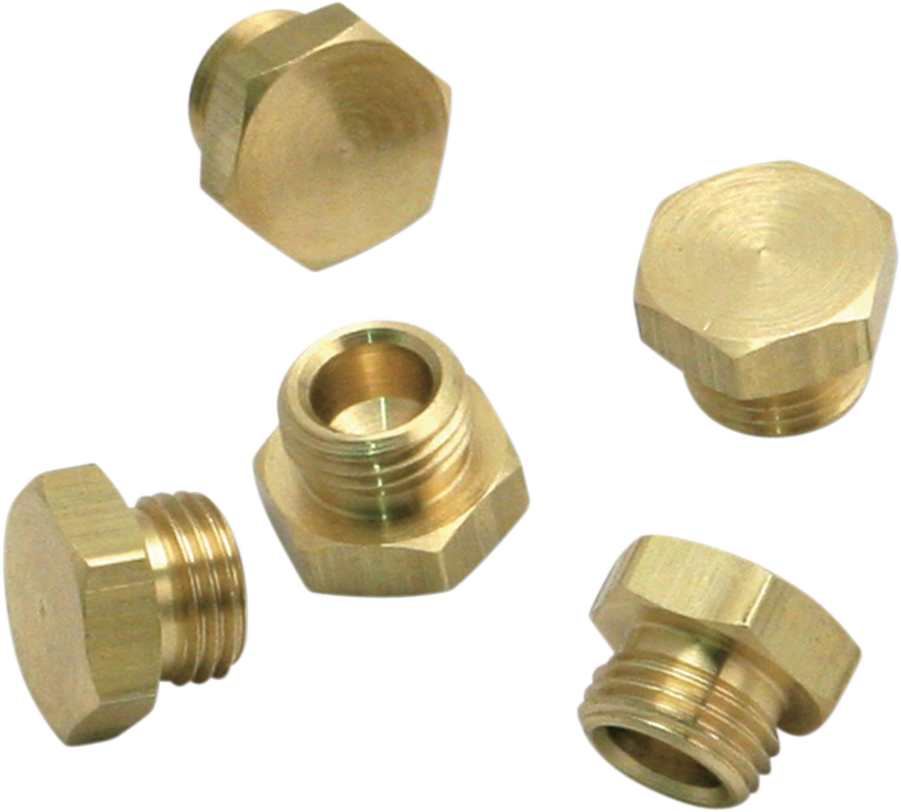 S&S CYCLE Float Bowl Plugs - Super B/E/G - 5 Pack 11-2092