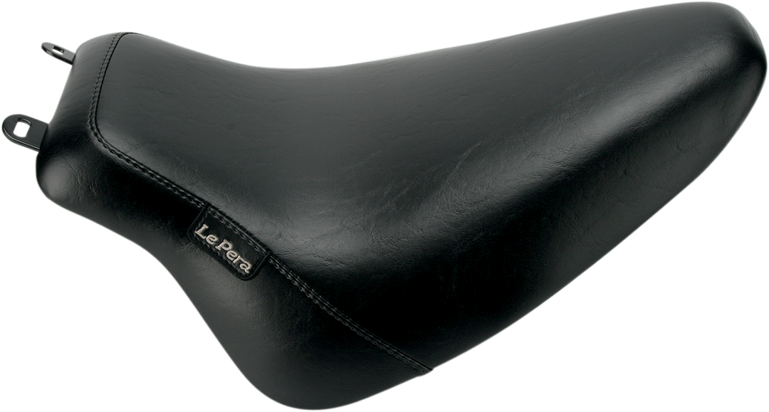 LE PERA Bare Bones Solo Seat - Smooth - Black - FL '08-'17 LXE-007