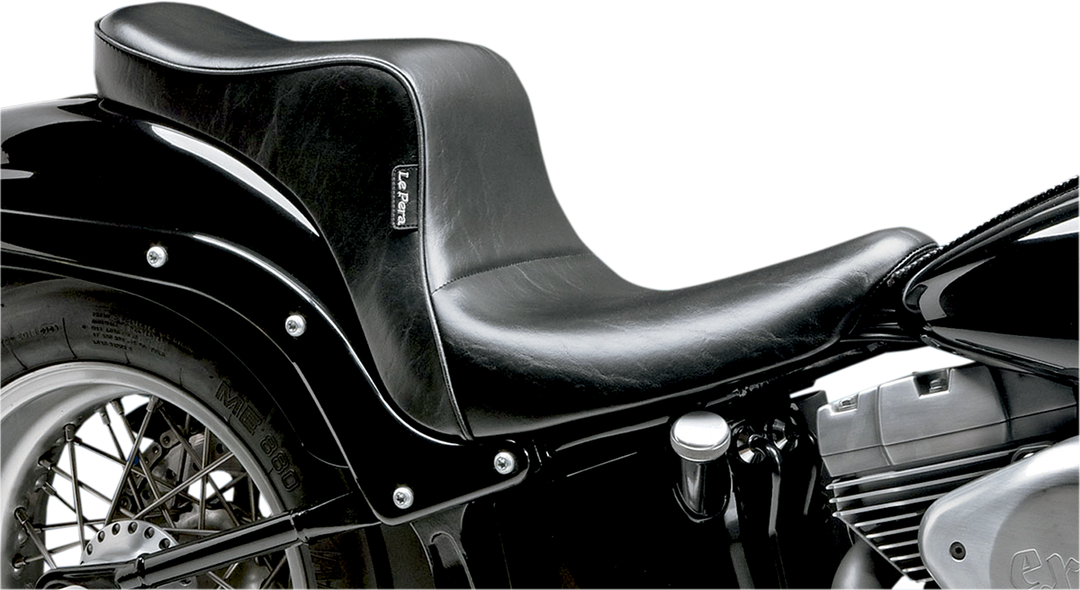 LE PERA Cherokee Seat - Smooth - Black - FXST/FLST '06-'17 LK-020